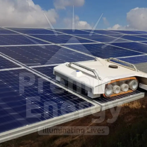 Solar panel cleaning robot