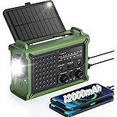 Solar Radio Emergency Hand Crank