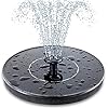 Mademax Solar Bird Bath Fountains Pump